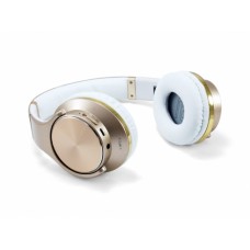 Wireless Bluetooth Headset Speaker Dourado