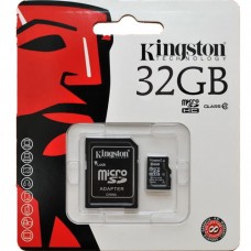 Cartão de Memória MicroSD KINGSTON 32GB Cartão de Memória MicroSD KINGSTON 32GB